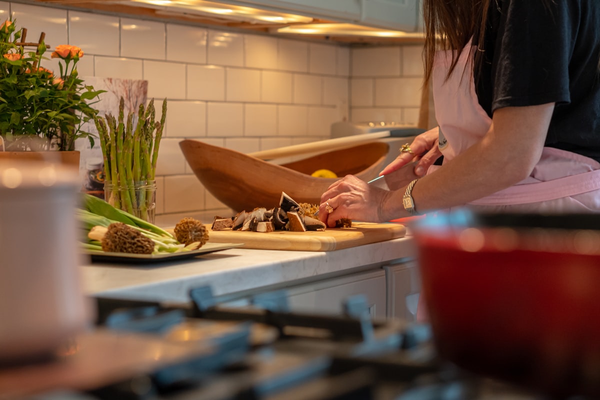 Freezer-friendly meal components organized in labeled containers
